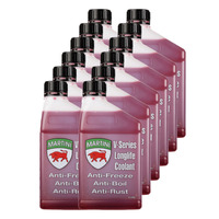 12x Martini Red V-Series Coolant Concentrate 1lt